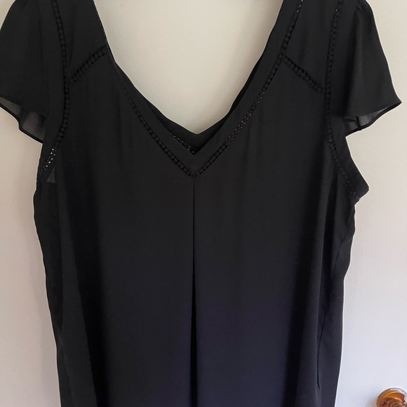 Maeve Black chiffon top - size 14 - Picture 3 of 3